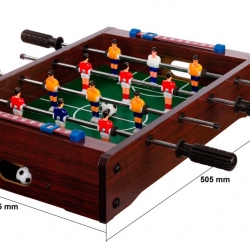 Futbalový stôl Mini K51 mahagon